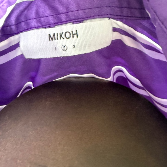 Mikoh Paseo Shirt in Current Aura Size 2 - Picture 3 of 6